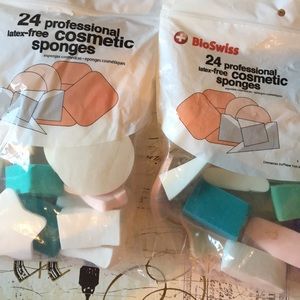 2 pack BioSwiss 24 Professional cosmetic sponges
